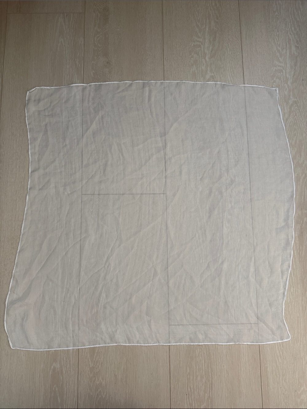 ✨Lightweight White Sheer Scarf - Versatile Women's Wrap